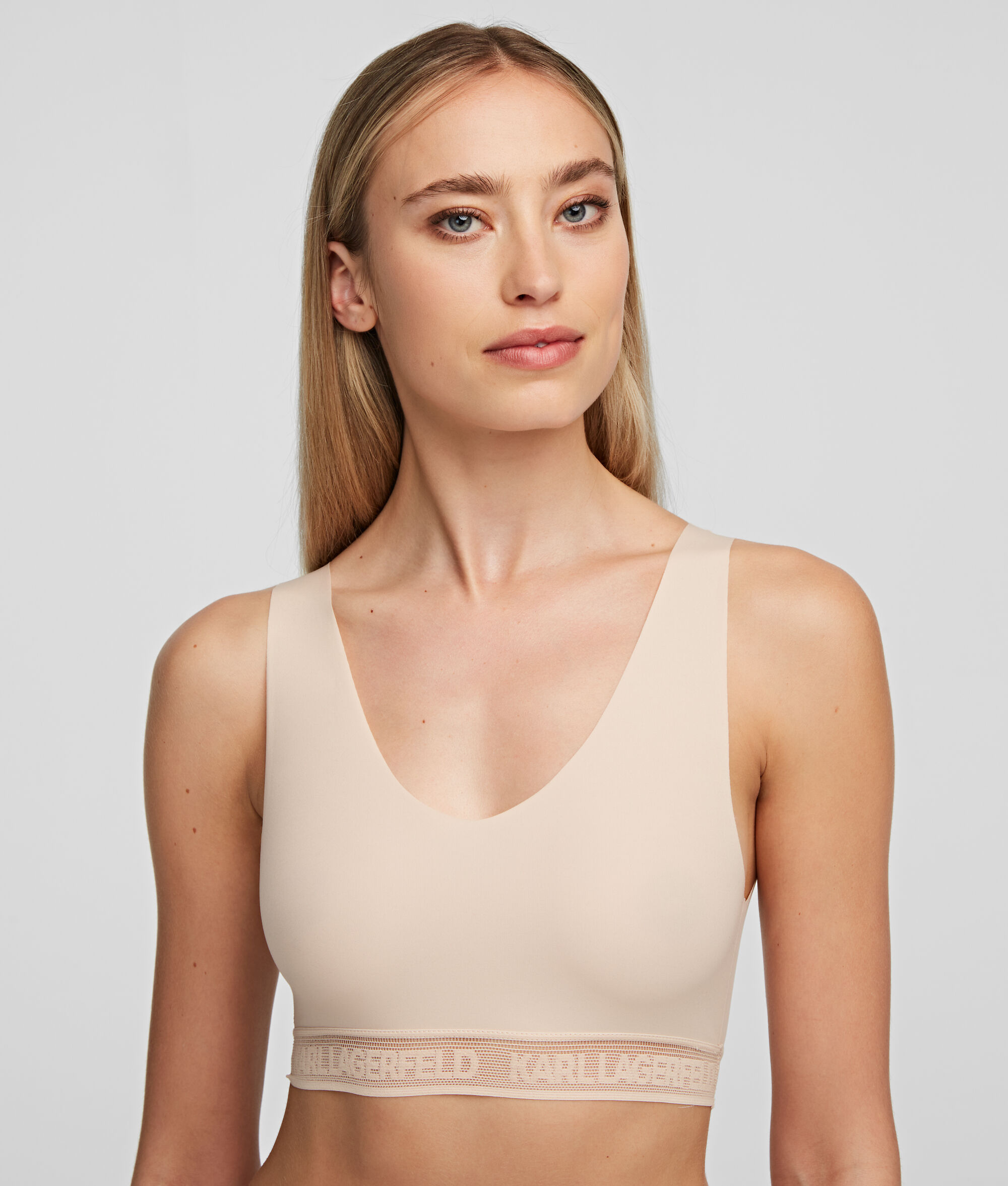 (image for) Trusted ULTRA-LIGHT KARL LOGO BRALETTE